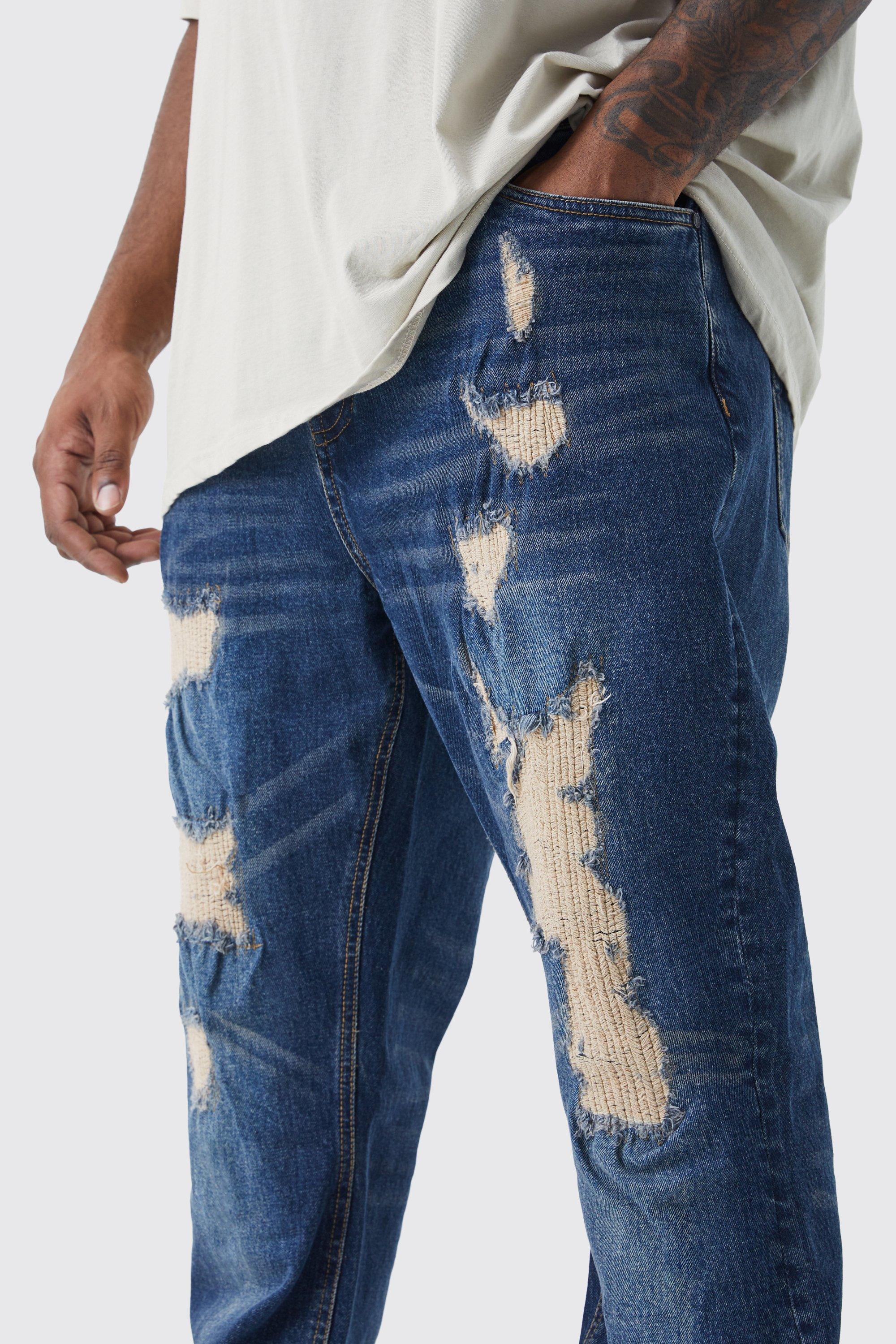 Jeans homme hotsell slim dechiré